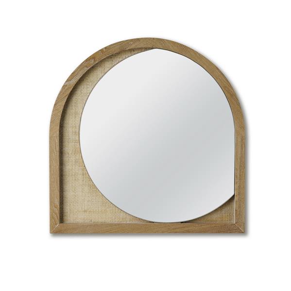 Rattan Mirror--19HCE516