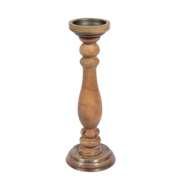 Wooden candleholder--19HCE525